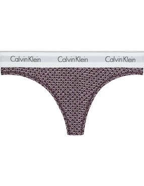 Tanga Calvin Klein de algodón para mujer