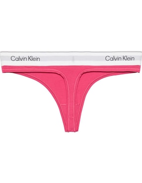 Tanga Calvin Klein de algodón para mujer