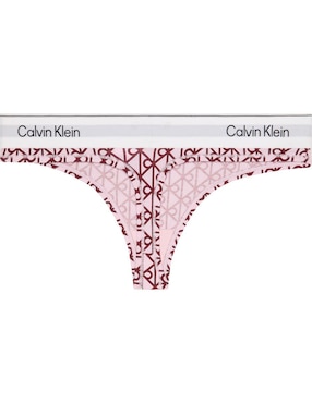 Tanga Calvin Klein de algodón para mujer