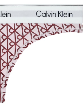 Tanga Calvin Klein de algodón para mujer