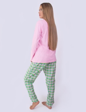 Conjunto pijama navideño Twins para mujer