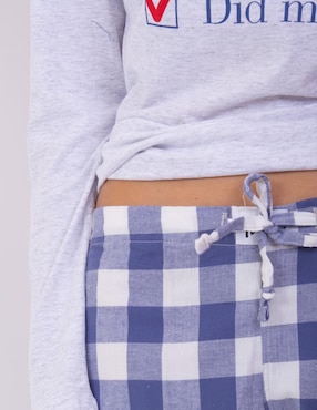 Conjunto pijama navideño Twins para mujer