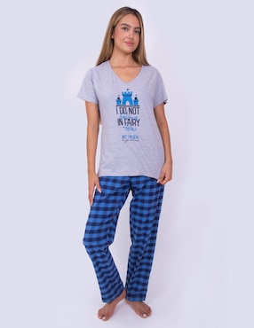 Conjunto pijama Twins para mujer