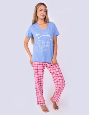 Conjunto pijama Twins para mujer
