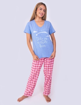 Conjunto pijama Twins para mujer