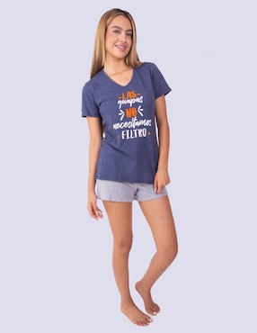 Conjunto pijama Twins para mujer