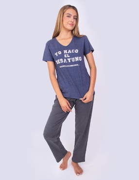 Conjunto pijama Twins para mujer