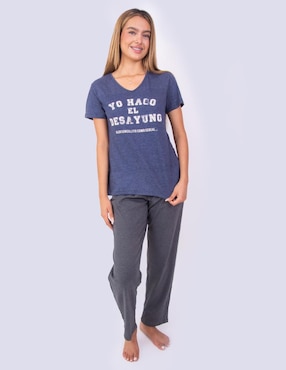 Conjunto pijama Twins para mujer