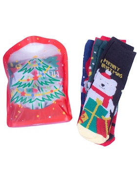 Set de calcetín Muytu de algodón para mujer 5 pares