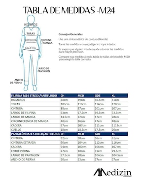 Uniforme Medizin Uniformes estilo relajado para mujer