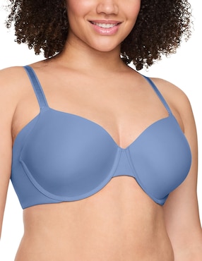 Brassiere demi Warner's copa preformada para mujer