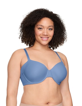 Brassiere demi Warner's copa preformada para mujer