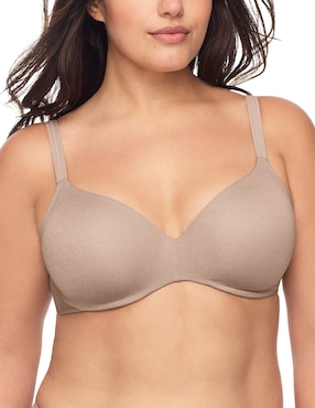 Brassiere demi Warner's copa preformada para mujer