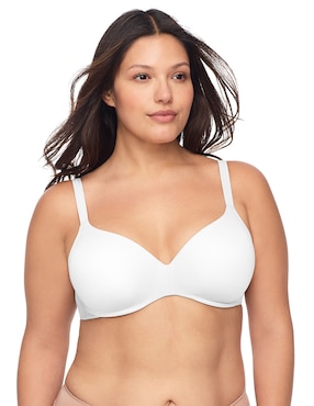 Brassiere demi Warner's copa preformada para mujer