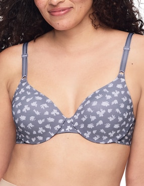 Brassiere demi Warner's copa preformada para mujer