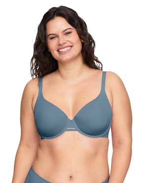 Brassiere demi Warner's copa preformada para mujer