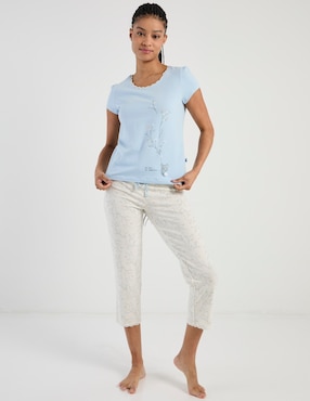 Conjunto pijama Mango y Merengue para mujer
