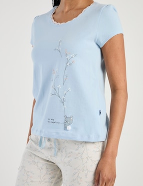 Conjunto pijama Mango y Merengue para mujer