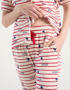 Conjunto pijama Mafalda Mafalda para mujer