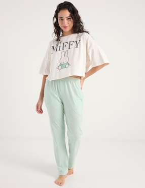 Conjunto pijama Licencias Miffy para mujer