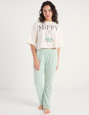 Conjunto pijama Licencias Miffy para mujer