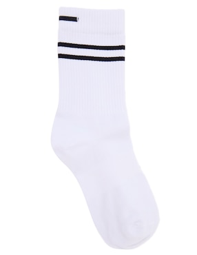 Calceta Punto Blanco para mujer 1 par