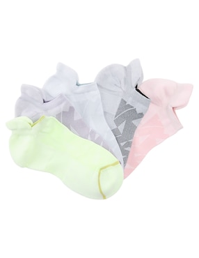 Tín Punto Blanco para mujer 5 pares