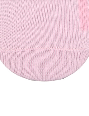 Protector de pie Punto Blanco de algodón para mujer 5 pares