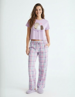 Conjunto pijama Licencias Pusheen para mujer