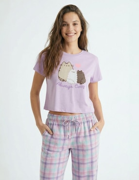 Conjunto pijama Licencias Pusheen para mujer