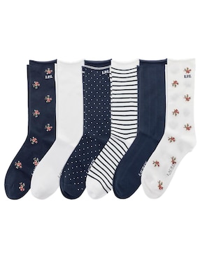 Set de calceta Polo para mujer 6 pares