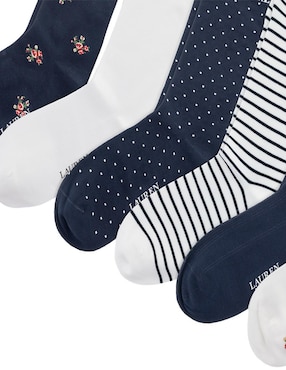Set de calceta Polo para mujer 6 pares