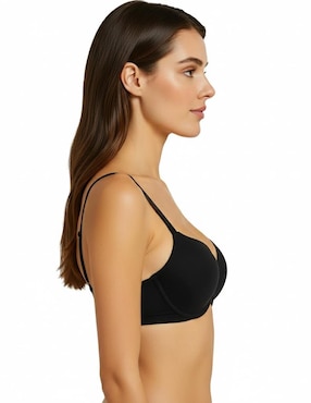 Set brassiere demi Tatys Fashion copa doble push up seamless para mujer