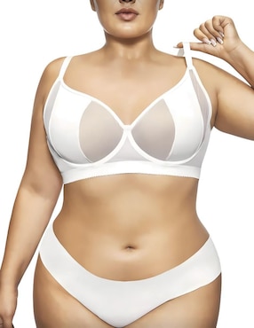 Set brassiere demi Lemonade copa push up para mujer