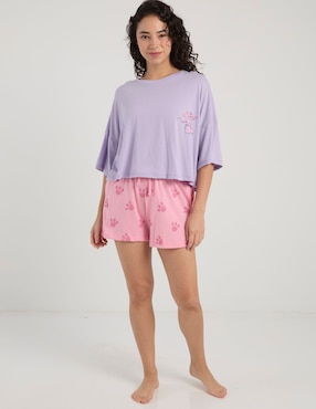 Conjunto pijama Licencias Pink Panther para mujer