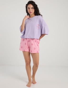Conjunto pijama Licencias Pink Panther para mujer