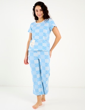 Conjunto pijama Mango y Merengue para mujer