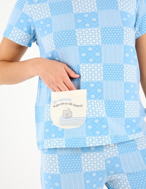 Conjunto pijama Mango y Merengue para mujer
