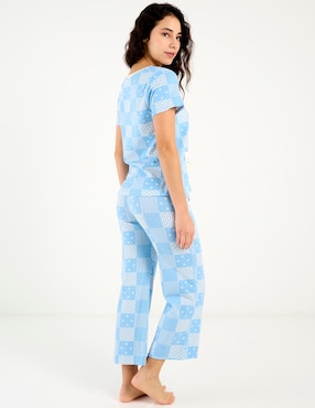 Conjunto pijama Mango y Merengue para mujer