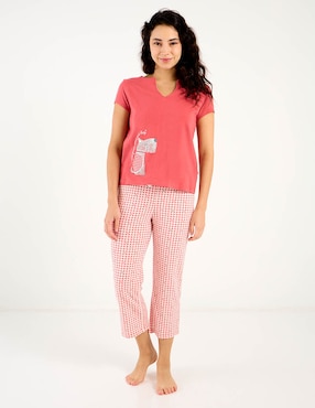 Conjunto pijama Mango y Merengue para mujer