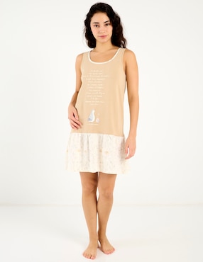 Camisón Mango y Merengue de algodón