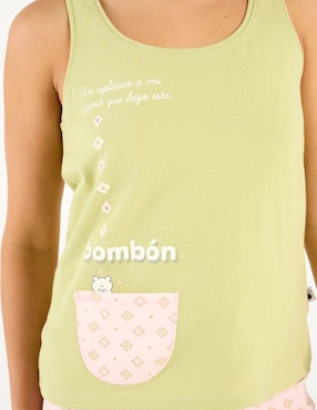 Conjunto pijama Mango y Merengue para mujer