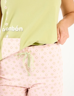 Conjunto pijama Mango y Merengue para mujer