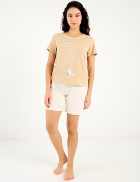 Conjunto pijama Mango y Merengue para mujer