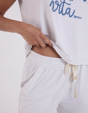 Conjunto pijama Skiny para mujer