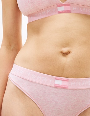 Tanga Tommy Hilfiger de algodón para mujer