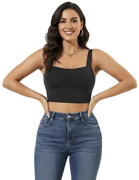 Brassiere deportivo Shapely con copa seamless para mujer