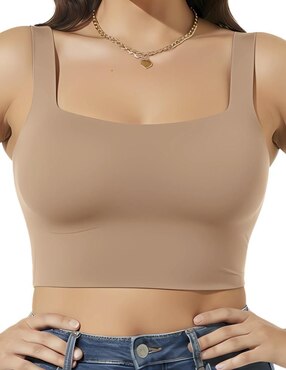 Brassiere deportivo Shapely con copa seamless para mujer