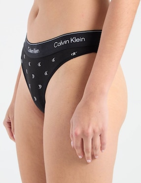 Tanga Calvin Klein de algodón para mujer