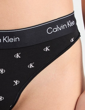 Tanga Calvin Klein de algodón para mujer